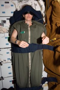 sleeping on iss